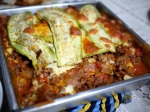 beef/eggplant lasagna